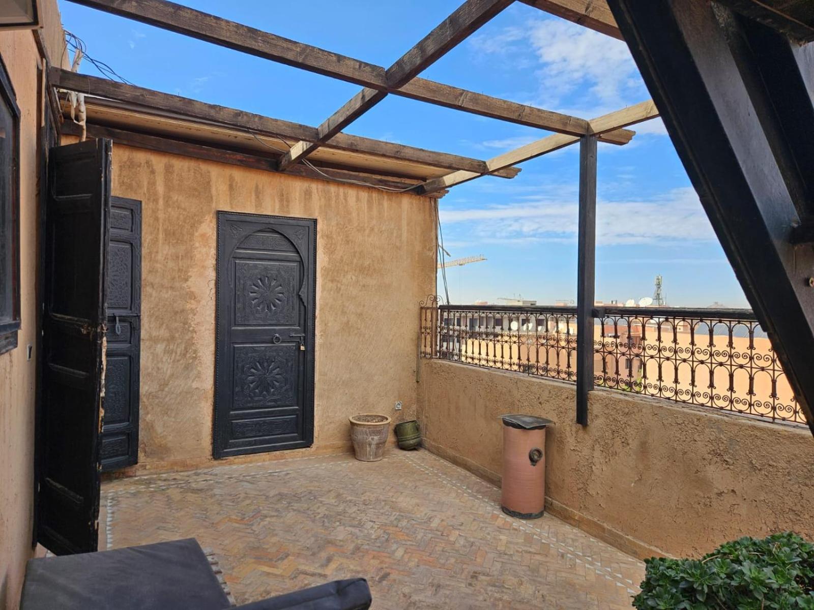 Ferienwohnung Gueliz Penthouse Marrakesch Exterior foto